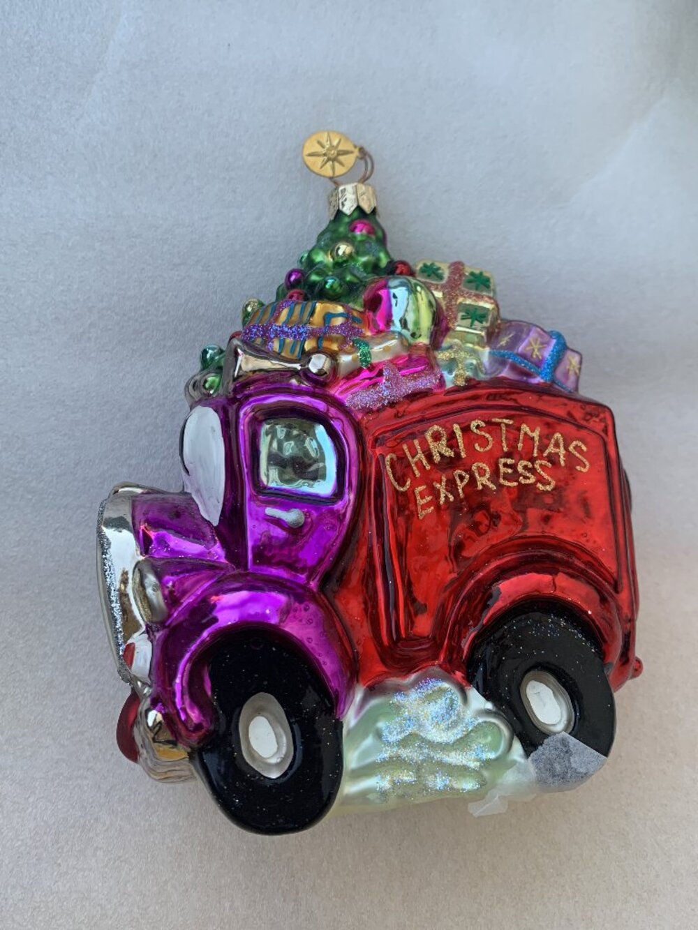 Vintage Christopher RADKO 2000 SPECIAL DELIVERY 00-236-0 Glass Ornament